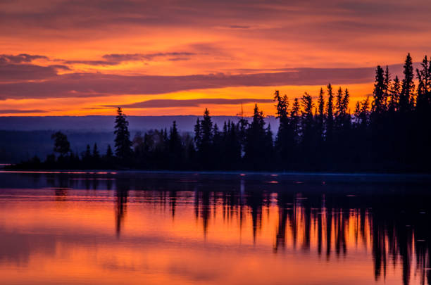 istock Flotten Lake Blue Hour 1094676218