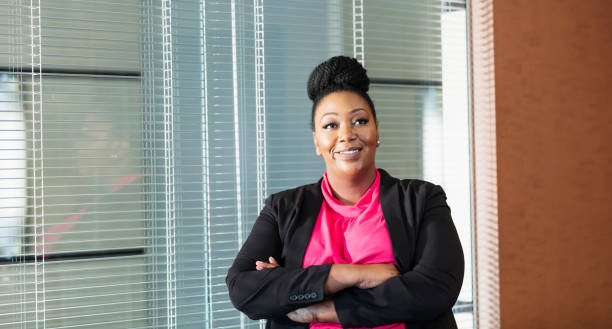 istock African-American woman working in office 1094679868