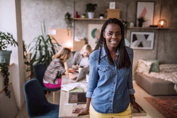 istock Pretty Team Manager Standing Out With a Big Smile 1094691692
