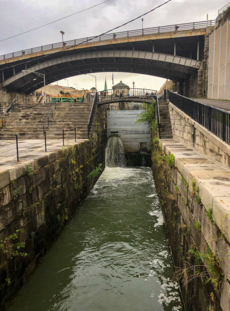 istock Erie Canal Locks in Lockport, NY 1094693012