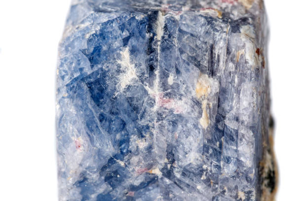 istock Macro Sapphire mineral on white background 1094693056