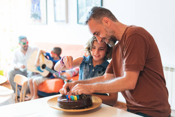 Birthday celebration at home