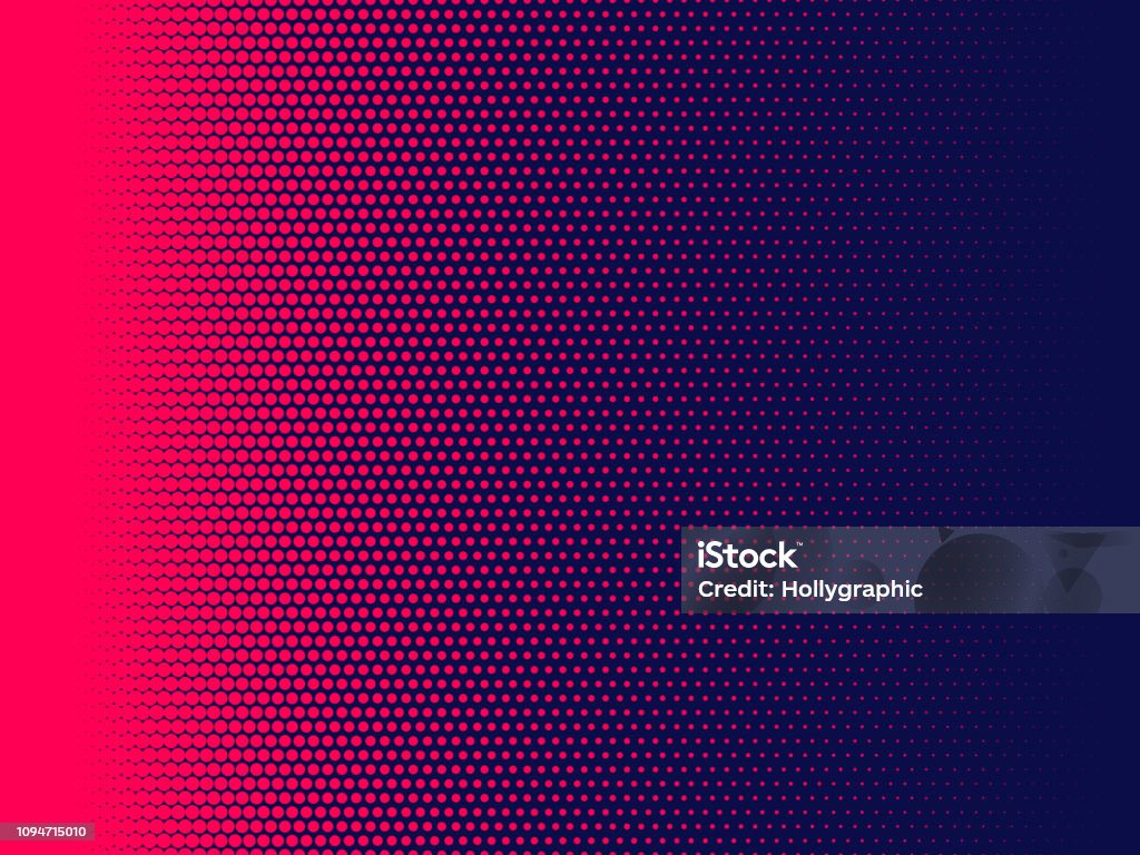 Halftone dots background, Magenta and dark blue color, vector illustration Halftone dots background, Magenta and dark blue color, overlay pattern, vector illustration Pattern stock vector