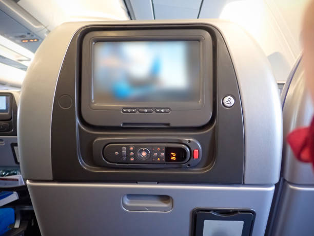 istock Airline Interior Cabin Entertainment Console 1094716400