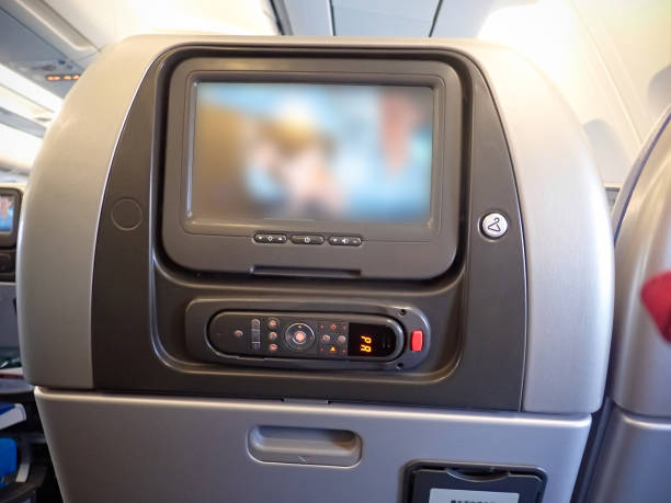 istock Airline Interior Cabin Entertainment Console 1094716490