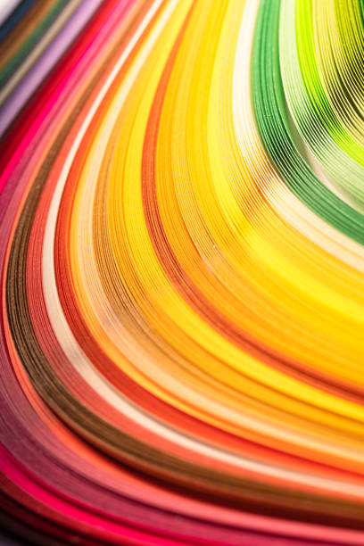 istock Abstract color rainbow stacked together in curve shape 1094718106