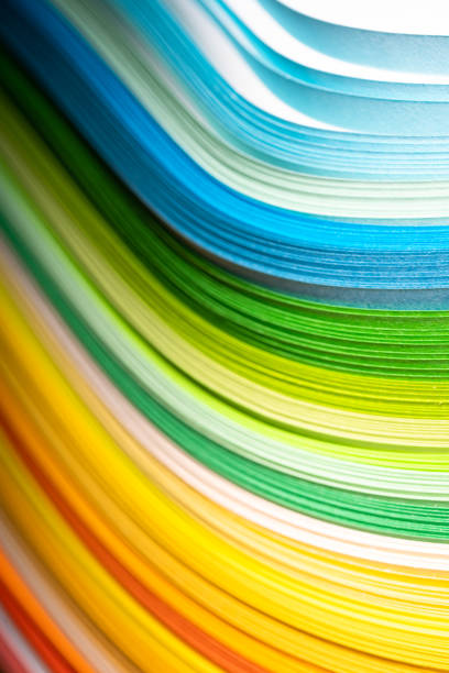 istock Abstract color rainbow stacked together in curve shape 1094728878
