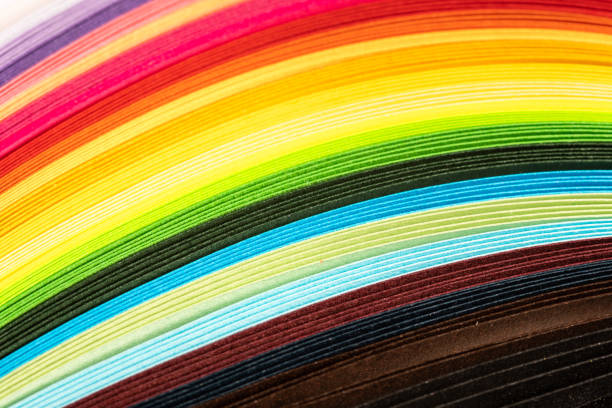 istock Abstract color rainbow stacked together in curve shape 1094730338