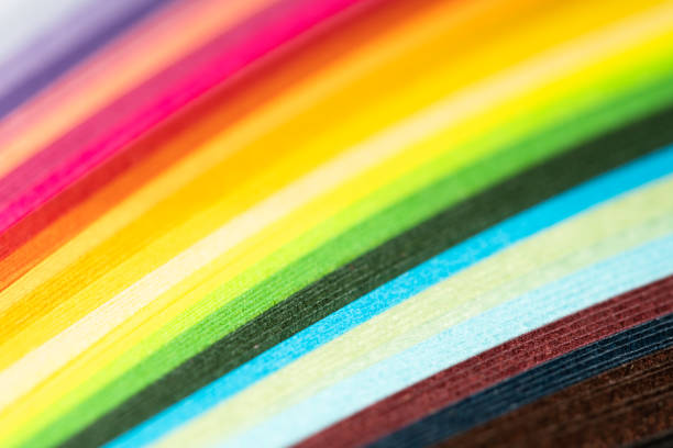 istock Abstract color rainbow stacked together in curve shape 1094730378
