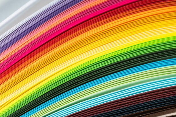 istock Abstract color rainbow stacked together in curve shape 1094730412