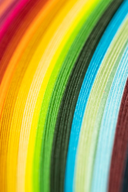 istock Abstract color rainbow stacked together in curve shape 1094730454