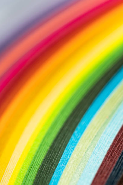 istock Abstract color rainbow stacked together in curve shape 1094730466