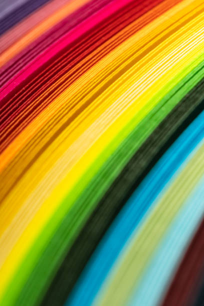 istock Abstract color rainbow stacked together in curve shape 1094730496