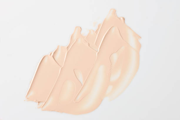 istock Shades Of Foundation On White Background. Makeup Product Texture. 1094735818