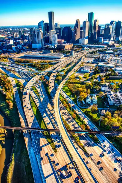 Photo of Freeway Into Houston Texas