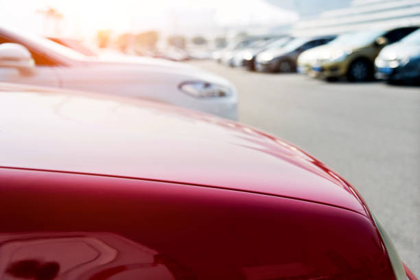 istock Group of cars in a row 1094745322