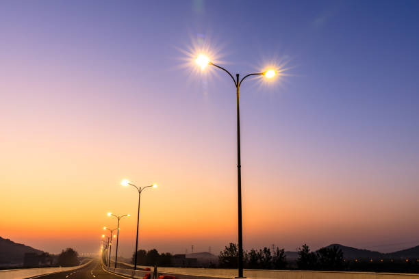 istock City road bright street lights at night 1094748040