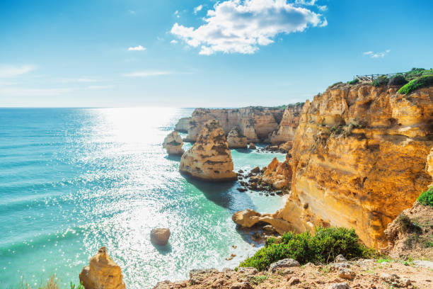 istock Rocks and ocean view. Ponta da Piedade 1094749528