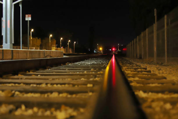 istock Railway signal at Moorpark Station 1094778220