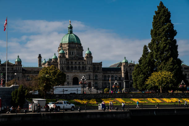 istock Town Hall at Victoria on Vancouver island 1094785570
