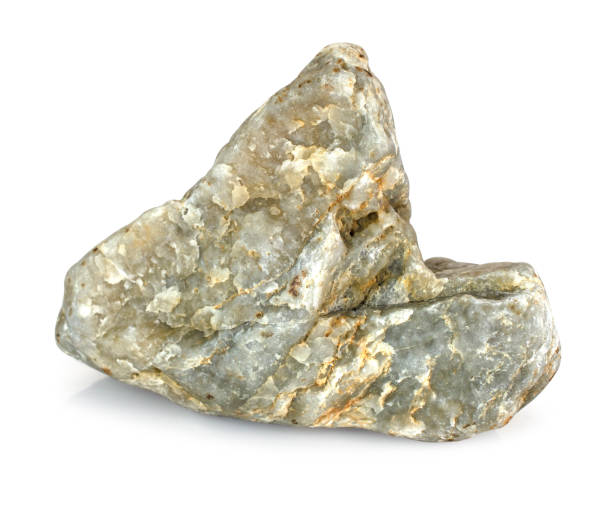 istock Rock stone isolated on white background with clipping path 1094791940