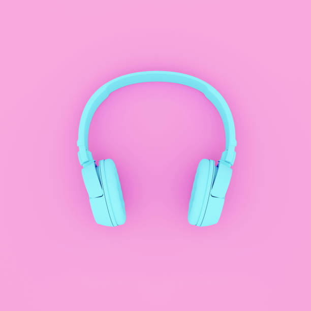 istock Modern Headphones two tone color. 1094794848