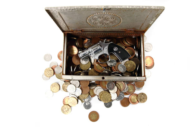 istock steel box with czech money 1094796812