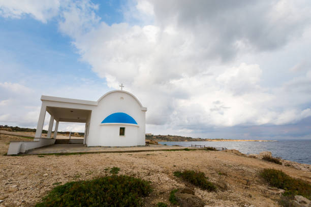 istock Cape Greco Ayioi Anargyroi chapel 1094809688