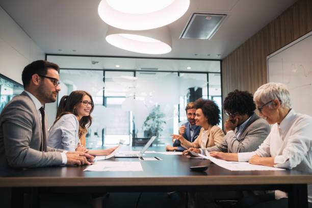 istock Creative business people working on business project 1094813990
