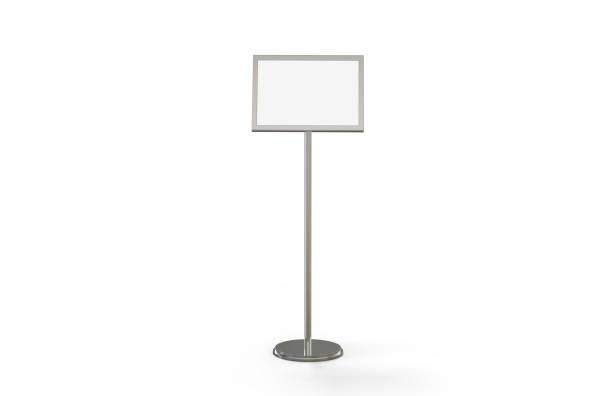 istock A3 Poster Stand Floor Display, Stands Snap Frame, Poster Board, Menu Holder, Advertisement Sign Stand On White Background, 3D Illustration 1094815464