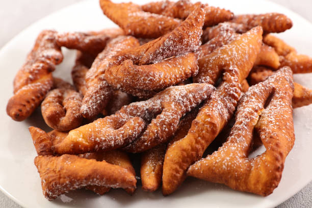 istock bugne, french dessert carnival 1094825854