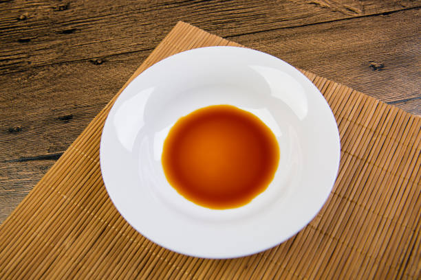 Wood grain, soy sauce, plate, seasoning, food supplement, bamboo curtain, food, organic, soy, brew, asia, china, japan, red,