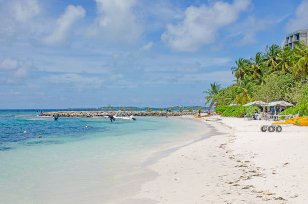 istock landscape the beautiful island on Maldives 1094829474