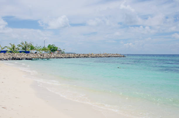 istock landscape the beautiful island on Maldives 1094829644
