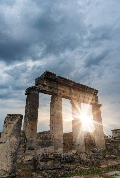istock Ancient city Hierapolis in Pammukale, Turkey 1094831978