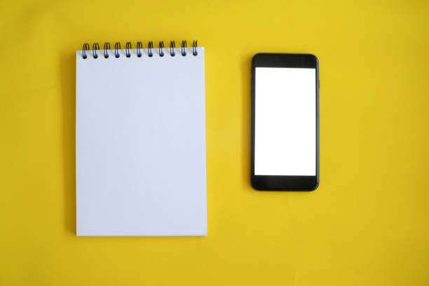 istock Top view of Notebook for  mock up in office  education concept. 1094835366