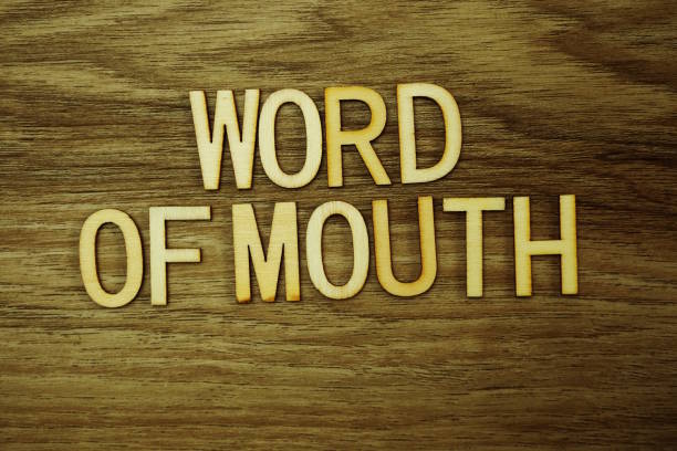 istock Word Of Mouth text message on wooden background 1094840732