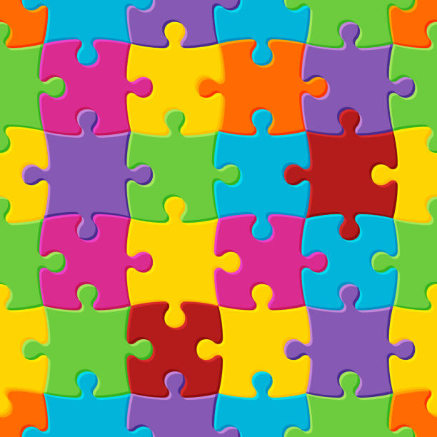 Autism Awareness Day Stock Illustration - Download Image Now - Puzzle,  Autism, Jigsaw Piece - iStock