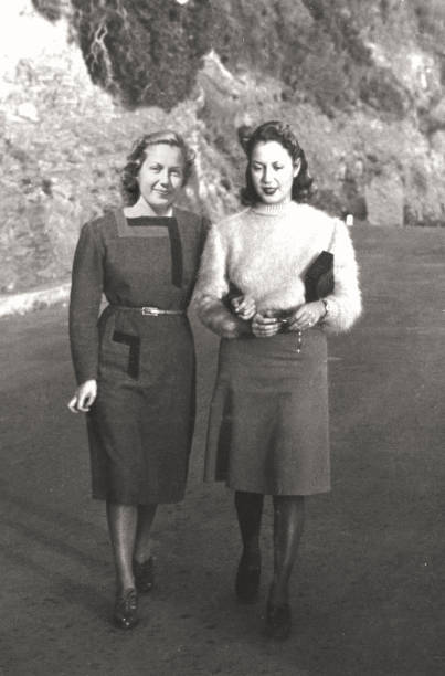istock Young twin sister in 1938 1094844520