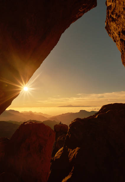 istock enjoying amazing sunset over Grand Canary 1094851026