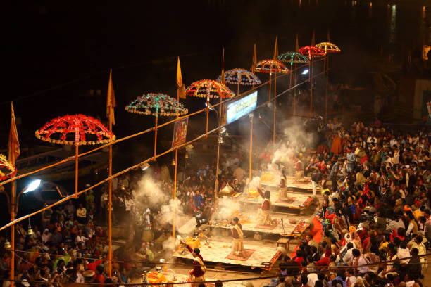1,200+ Evening Ganga Aarti Varanasi Stock Photos, Pictures & Royalty-Free  Images - iStock