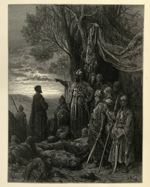 istock History of Crusades, Ylgazy gives Gauthier his life 1094875420