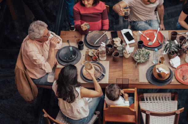 istock Family eating at a Mexican Restaurant 1094890930