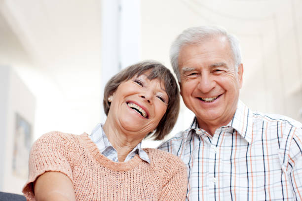 istock Senior couple taking a selfie 1094898458