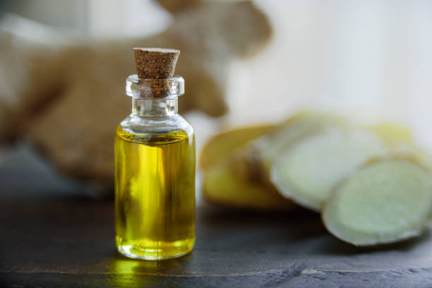 istock Bottle of ginger oil 1094910444