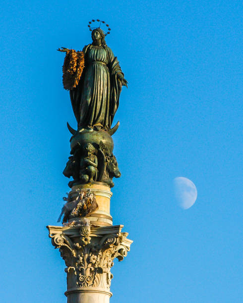 istock The Column of the Immaculate Conception located in what is called Piazza Mignanelli, towards the south east extension of Piazza di Spagna 1094919448