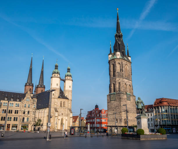 Skyline of Halle an der Saale