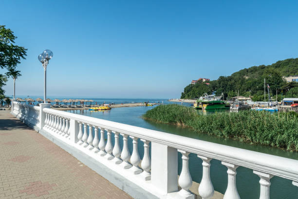 istock Exit from the waterfront to the beach in Arkhipo-Osipovka 1094924252