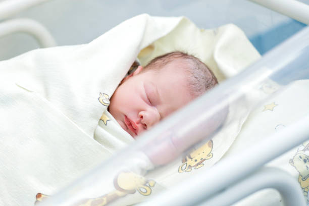istock Newborn at the maternity ward 1094925288