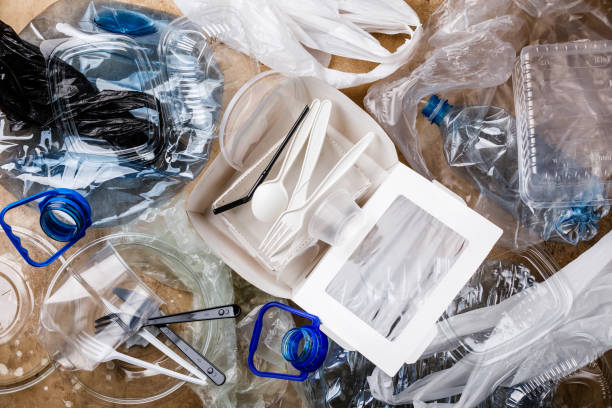 istock Recycle concept Separate Plastic Garbage waste collection bottles and containers 1094928472